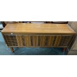 A mid century Columbia Model 5396 stereogram radiogram, 125cmW