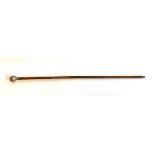 A Warwick school officer training corp swagger stick, 66cmL