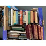 A mixed box of books, mainly on the subject of Rhodesia