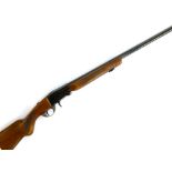 A Polarms single barrel 12 bore ejector shotgun, S/N 4513, length of barrel 70.5cm; together with