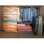 A mixed box of books, some Penguin paperbacks, to include Jane Austen, Robert Graves, P.G Wodehouse,