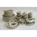 A Poole Pottery The Campden Collection 'Tyneham' part dinner service