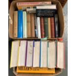 Two boxes of books to include Miller's Antique price guides