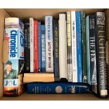 A mixed box of books on the subject of aviation, Battle of Britain etc