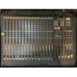A Studiomaster 16-4-2 series 5 studio mixer, in hard flight case