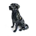 A Beswick fireside labrador, approx. 33cmH