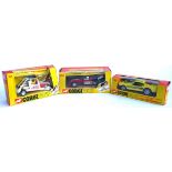 3 Corgi Toys Whizzwheels die-cast models, 153 T.S 9B, 167 U.S Racing Buggy and 166 Ford Mustang '