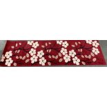 A small modern runner rug, 66x230cm