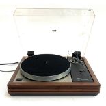 A Linn Sondek LP12 turntable with Bang & Olufsen head SME series III arm