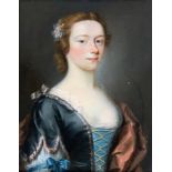 William Hoare of Bath (1706-1799) Portrait of Anna Latty (1758 - 1824), half length
