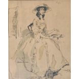 A collection of 16 William Nicholson chromolithographs, to include: Miss Havisham, John Silver,