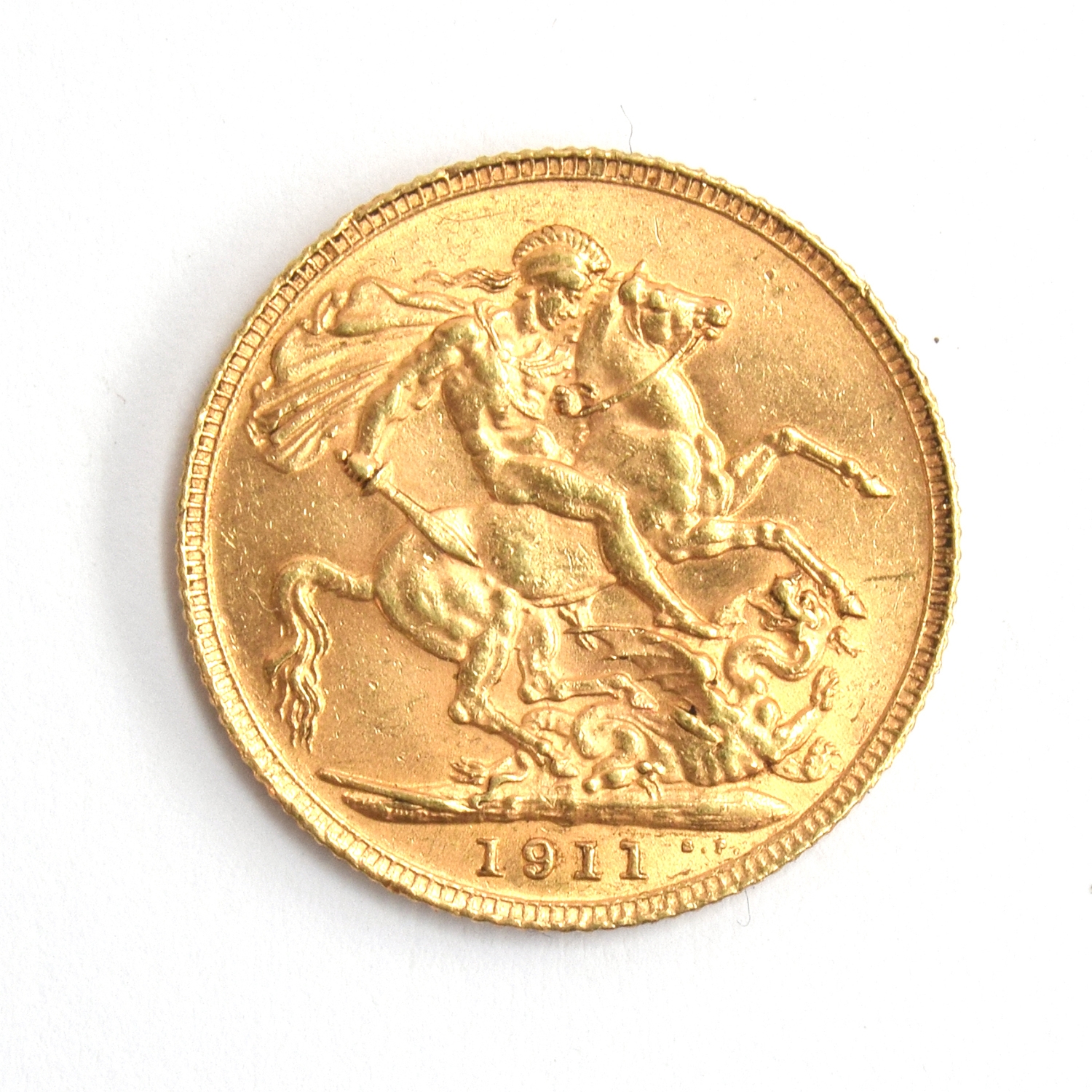 A George V gold sovereign, 1911 - Bild 2 aus 2
