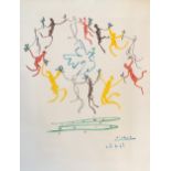 After Pablo Picasso, La Ronde de la Jeunesse (The Youth Circle), colour lithograph on Arches