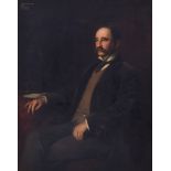 Herman Gustave Herkomer (1863-1935), portrait of 'Arthur Henry Sykes, son of Richard Sykes, b.10