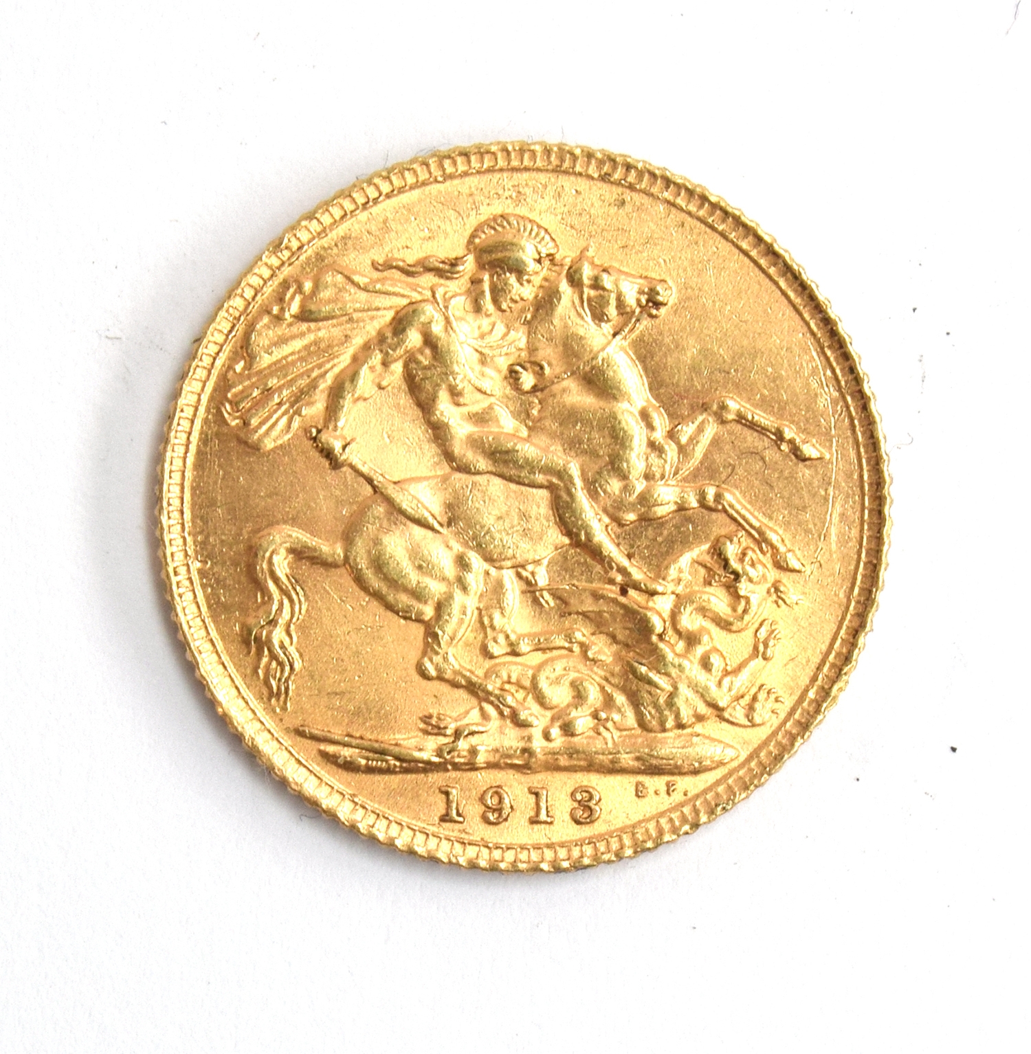 A George V gold sovereign, 1913 - Bild 2 aus 2