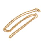 A very fine gold chain, approximately 40cm long, 3.1g