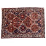 A large modern Persian rug, 350x265cm