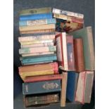 A mixed box of books, mainly hardback, to include Hans Christian Andersen, AA Milne, Anna Sewell, JM