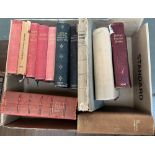 A collection of poetry books, to include 'Burns's Poems, Kilmarnock, 1786', 1909 facsimile of the