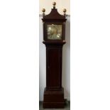A longcase clock by Thomas Simpson, Hertford, 215cmH