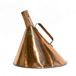 A Victorian copper Blood's whistling kettle