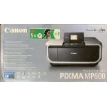 A Canon Pixma MP600 Photo all in one printer, boxed
