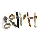 A mixed lot of wristwatches, to include Rotary, Sekonda etc