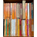 A mixed box of 44 Penguin paperbacks to include Oscar Wilde, Shakespeare, Daphne Du Maurier,
