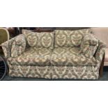 A two seater sofa by Dodge & Sons, Sherborne, with loose cushions, 190cmW