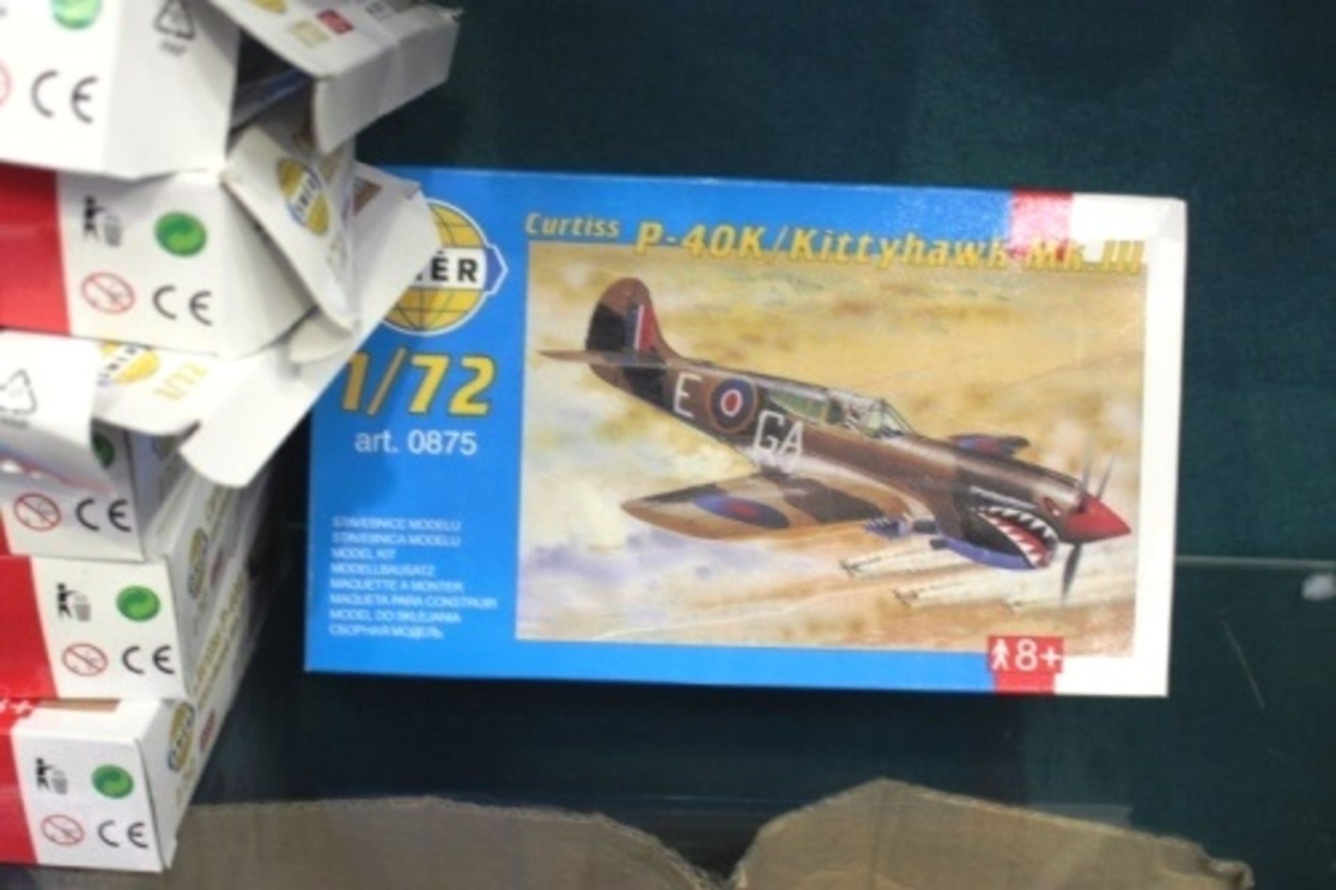 8 x Smer P-40K Kittyhawk MK III hobby model kits - New in box (C14D)