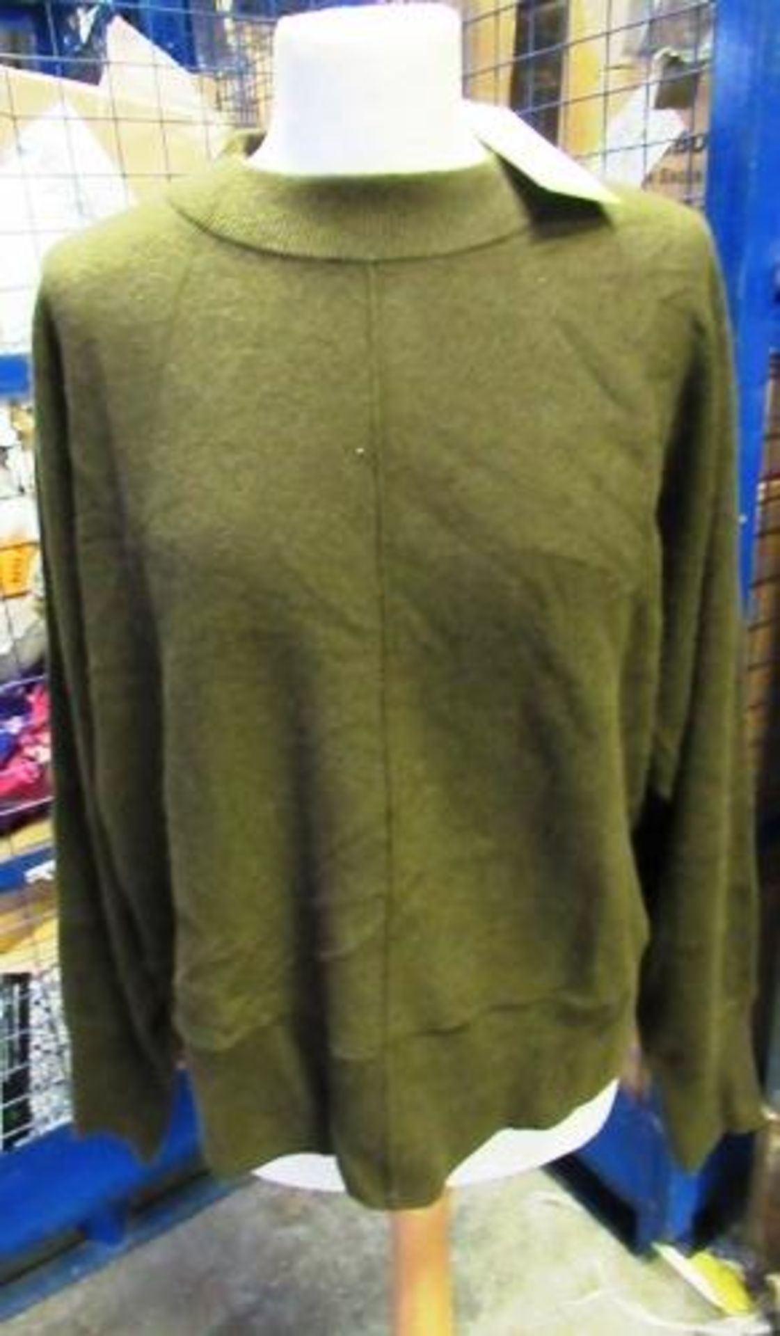 1 x Whistles cashmere dolman knit jumper, size L, RRP £175.00 - New (ES14B)