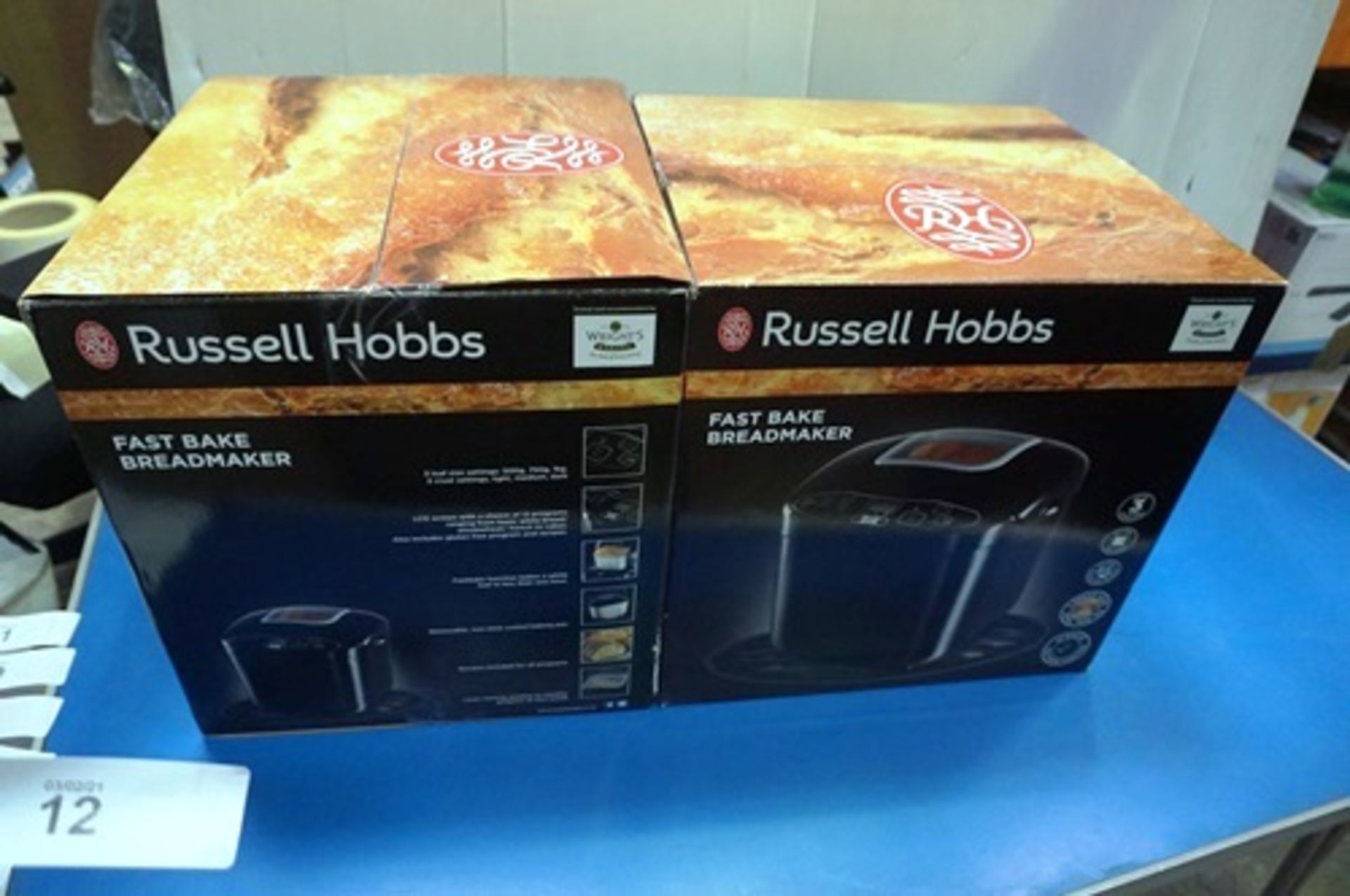 2 x Russell Hobbs Fast Bake bread makers, model 23620 - New in box (ES7) - Image 2 of 2