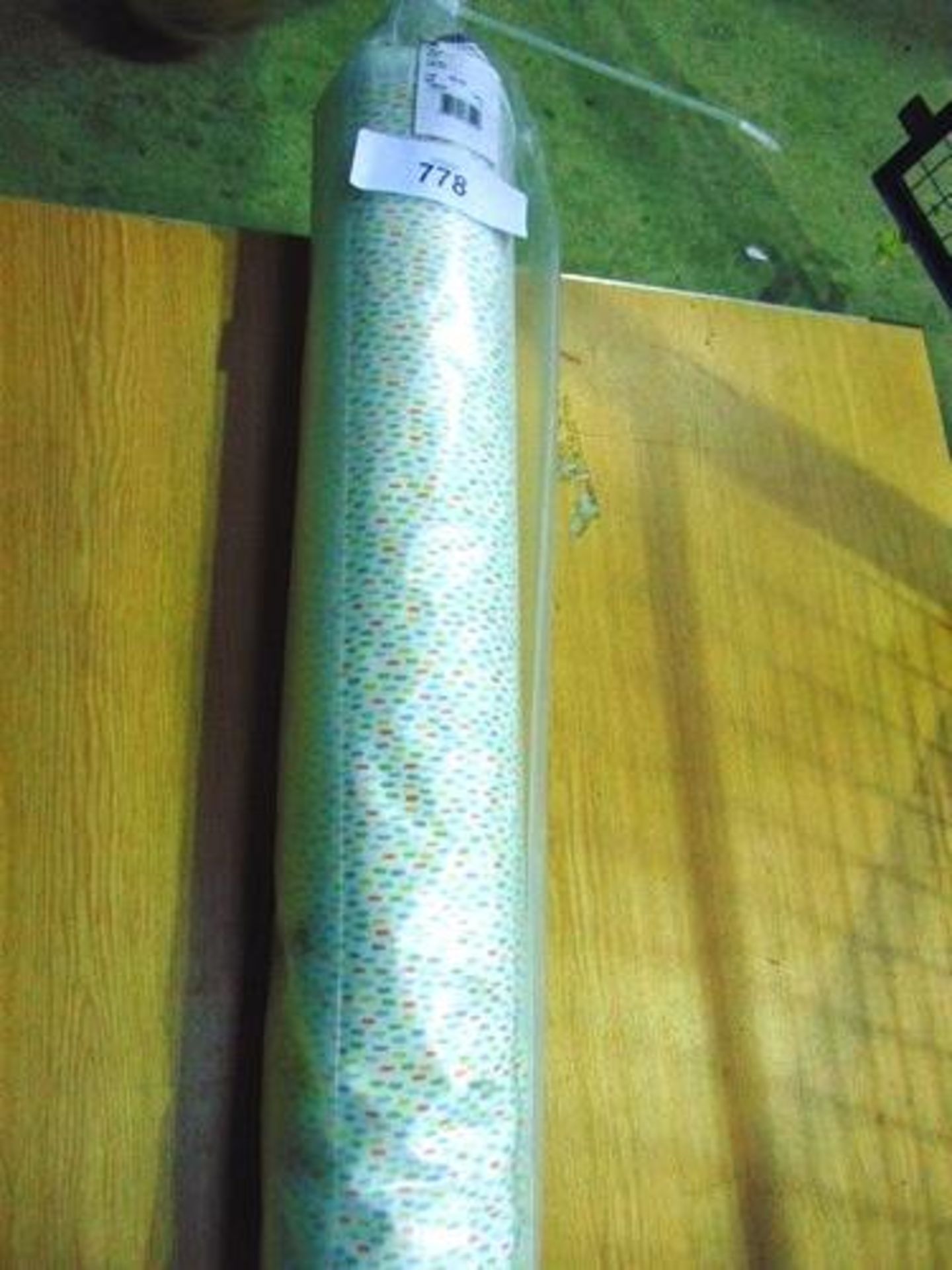 1 x roll of Porter and Stone Dash in multi design 100\% cotton fabric, size 20m(L) x 140cm(W) -