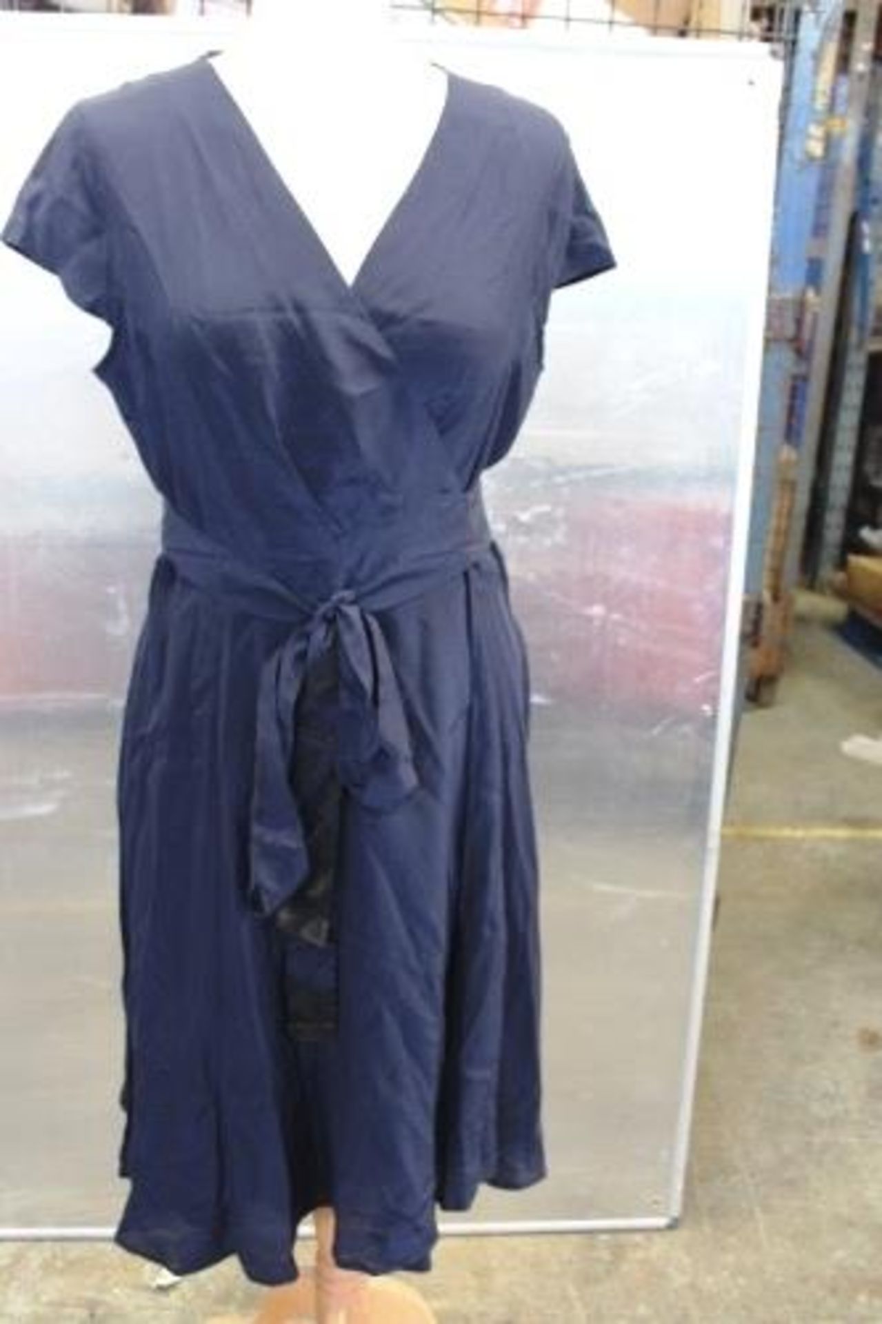 1 x Lily Silk wrap dress, size XL, RRP £240.00 - New in box (C13A)
