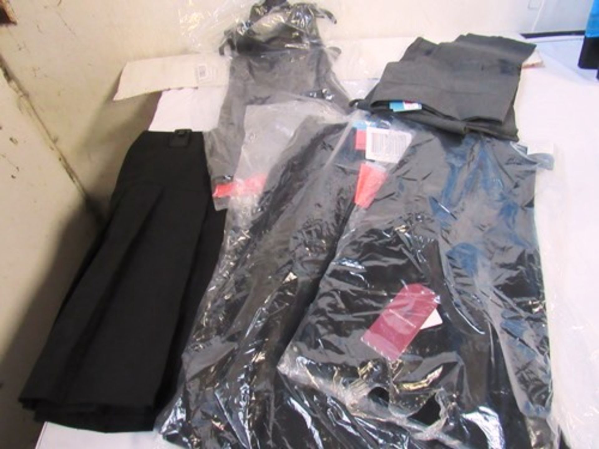 A quantity of school uniform clothing including 6 x girls M&S tops, 12 x unbranded red cardigans, - Image 3 of 3