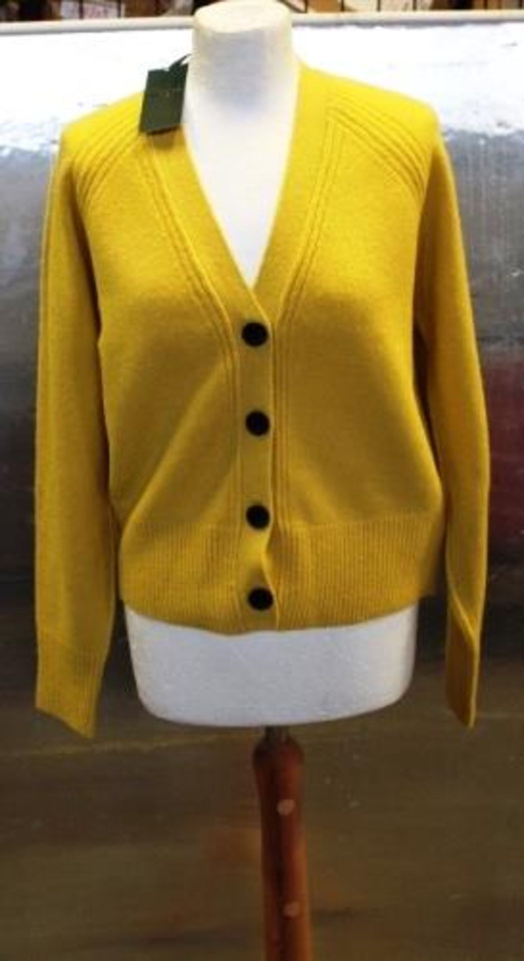 1 x Hobbs Chloe corn yellow cardigan, size L, RRP £99.00 - New with tags (ES16A)