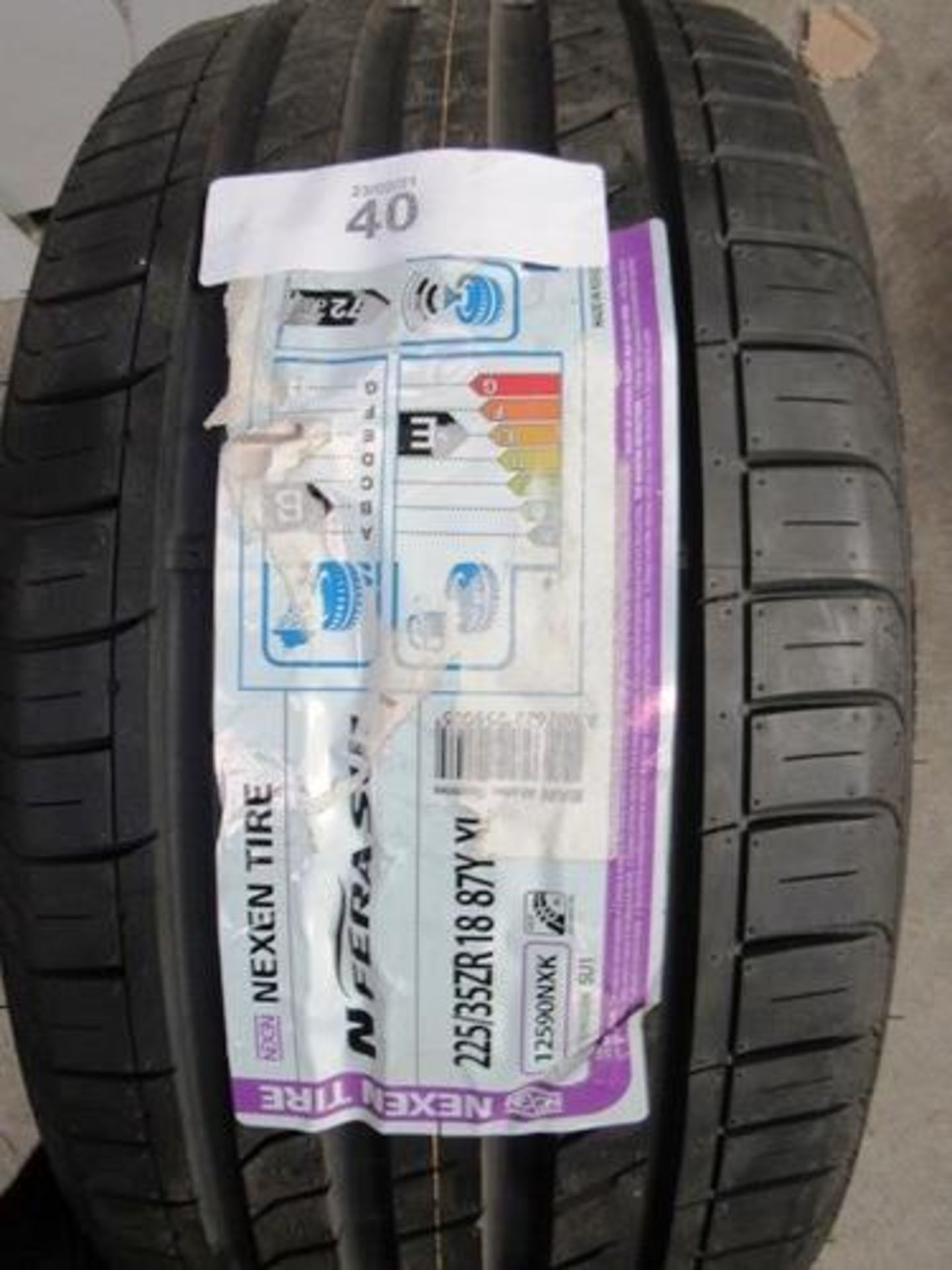 1 x Nexen N Fera SU1 tyre, size 225/35ZR18 87Y XL - New with label (GS2)