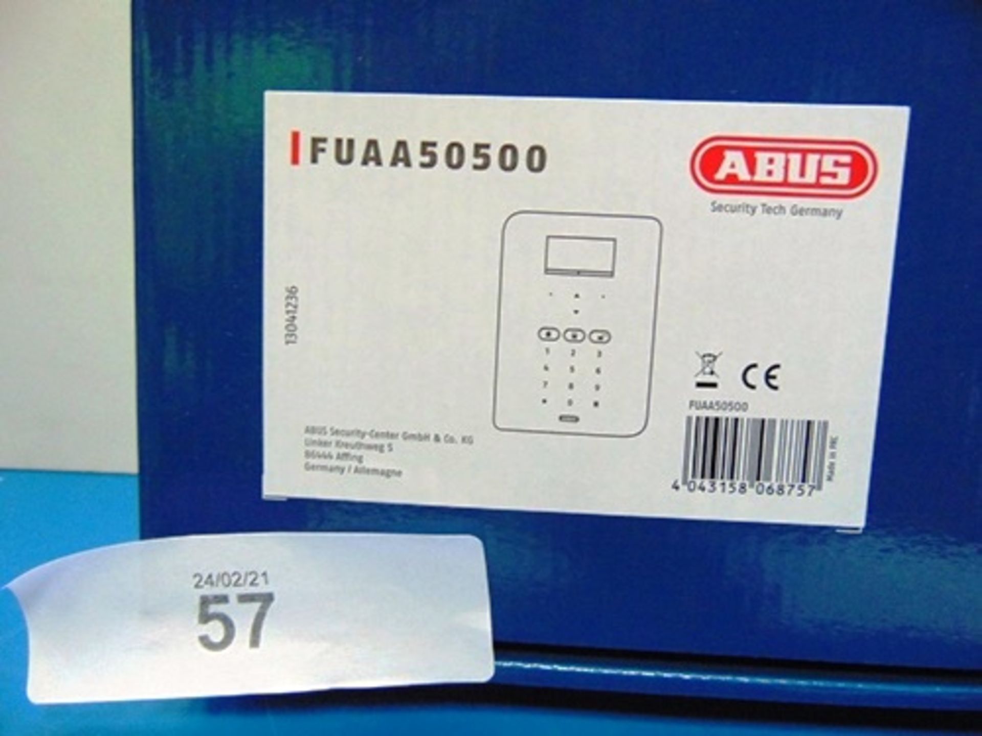 Abus Secvest touch wireless alarm system, model FUAA50500, control panel only - Sealed new in box ( - Image 2 of 3