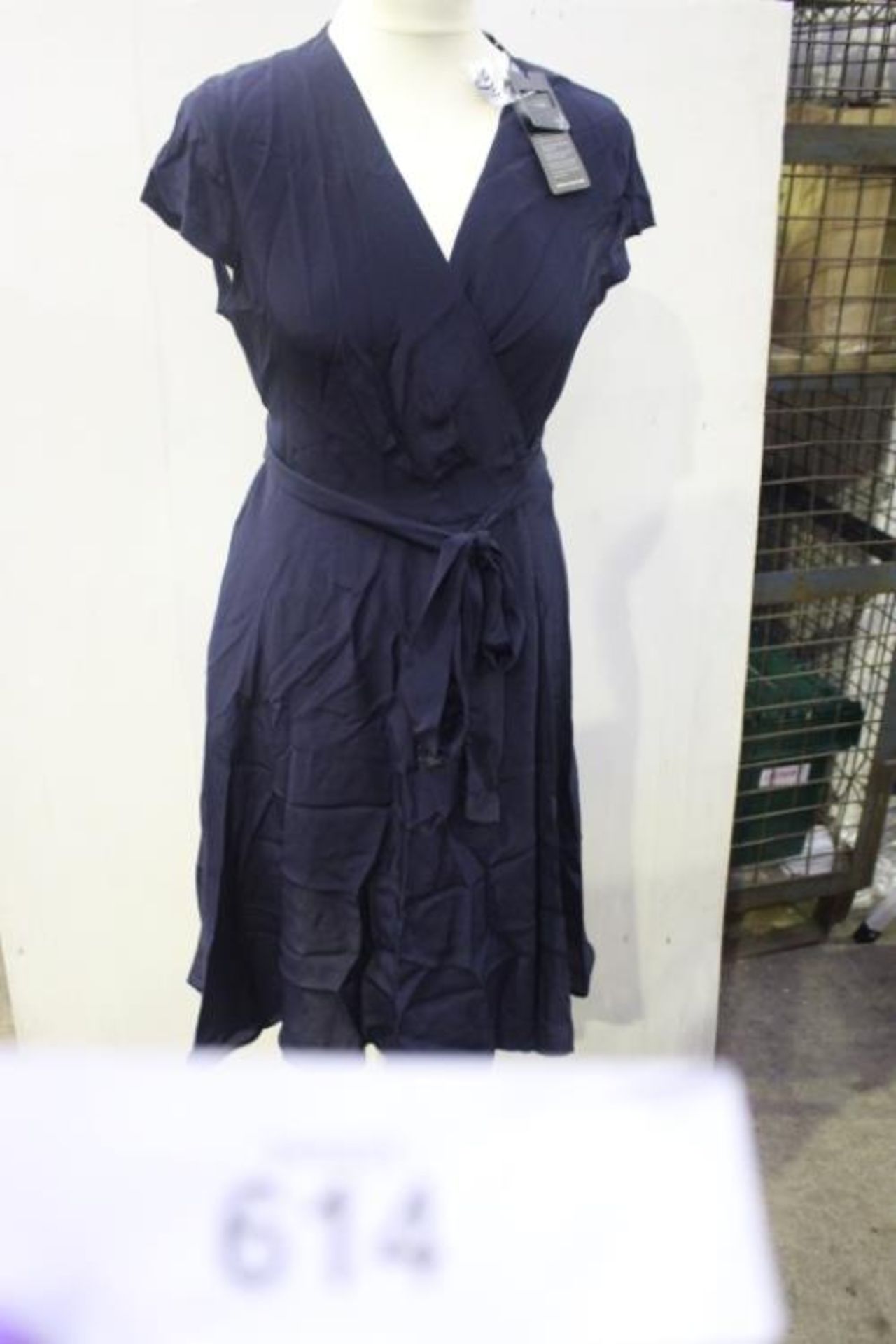 1 x Lily Silk wrap dress, size XL, RRP £240.00 - New in box (C13A)