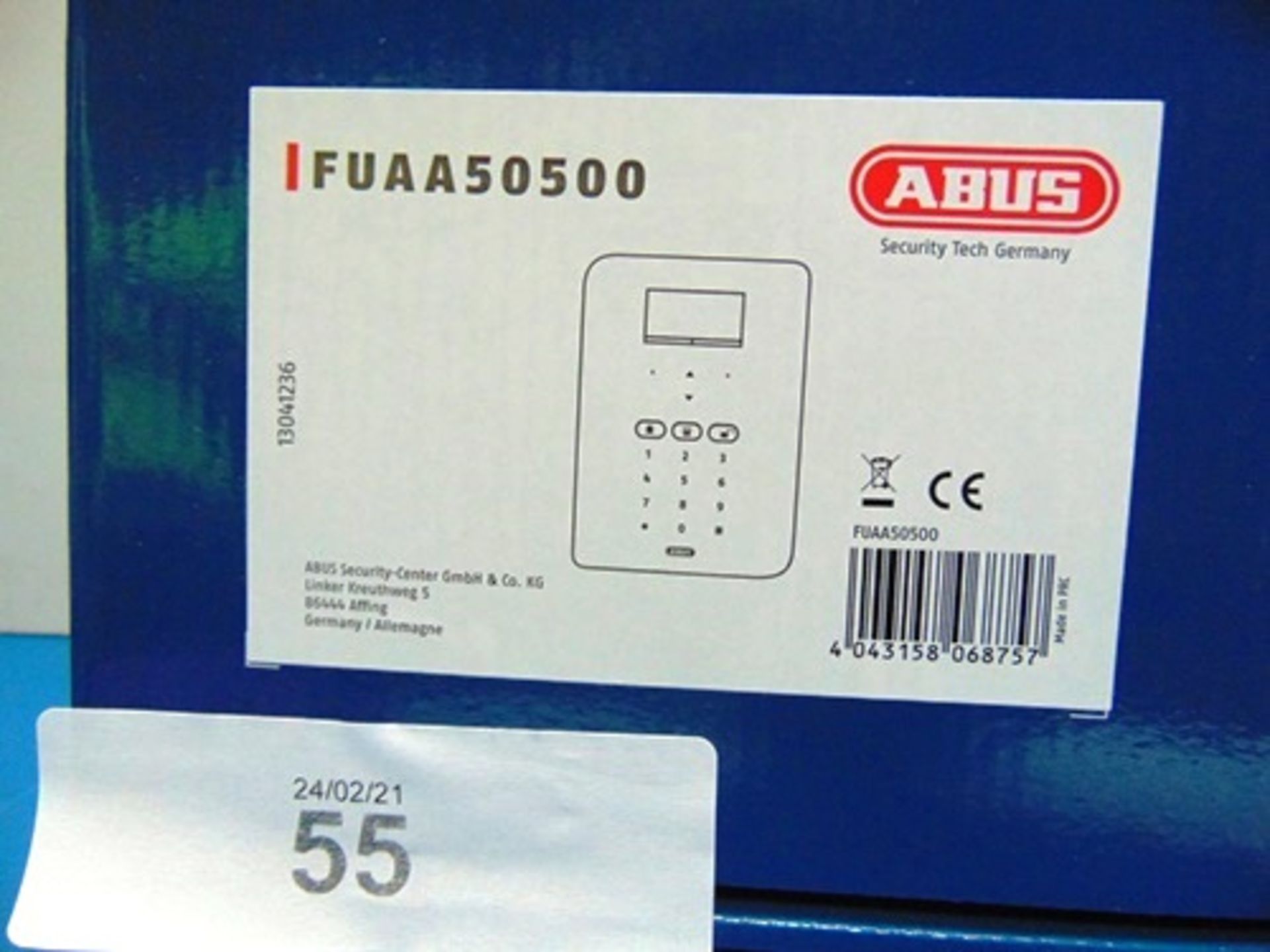 Abus Secvest touch wireless alarm system, model FUAA50500, control panel only - Sealed new in box ( - Image 2 of 3