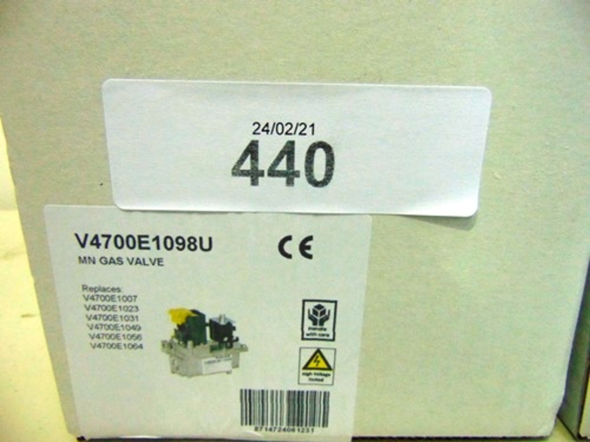 2 x Resideo MN gas valve, model V4700E1098U - Sealed new in box (GS21) - Image 2 of 2