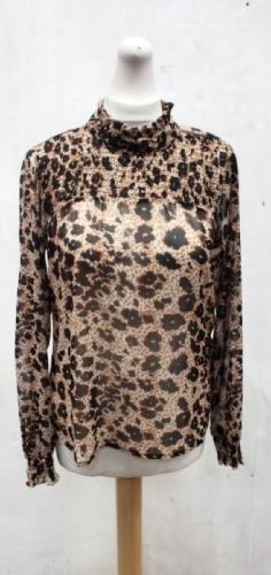 1 x Damsel in a Dress multicolour vanity animal blouse, size 12, RRP £99.00 - New with tags (ES15) - Image 2 of 2