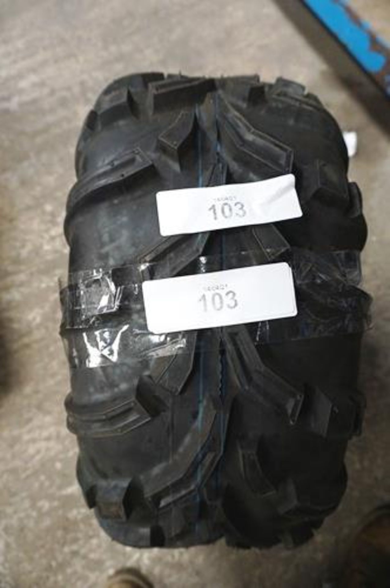 1 x 440 MAG off-road tyre, size 25X10.00-12 - New (GS4)