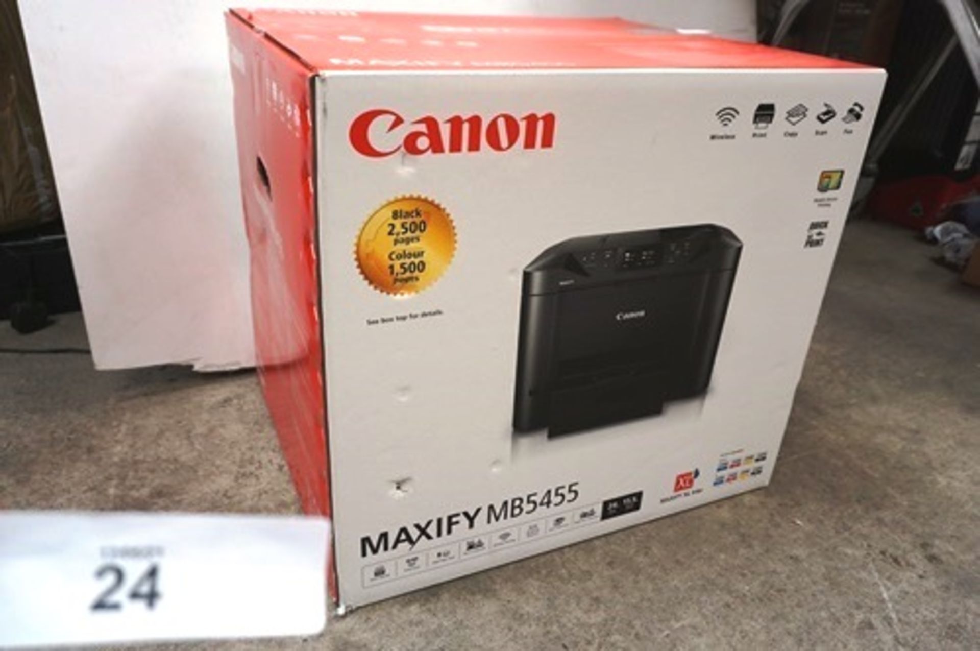 1 x Canon Maxify MB5455 office printer - Sealed new in box (ES2)