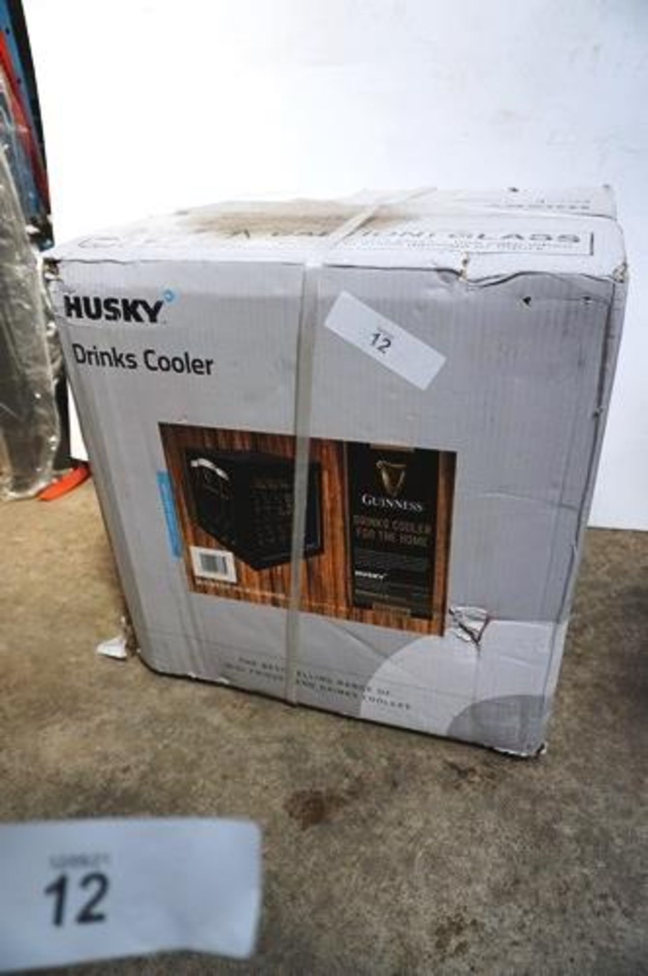 1 x Husky Guinness branded drinks fridge, model HUS-HY205-HU-M - Sealed new in box, box tatty ( - Image 2 of 2