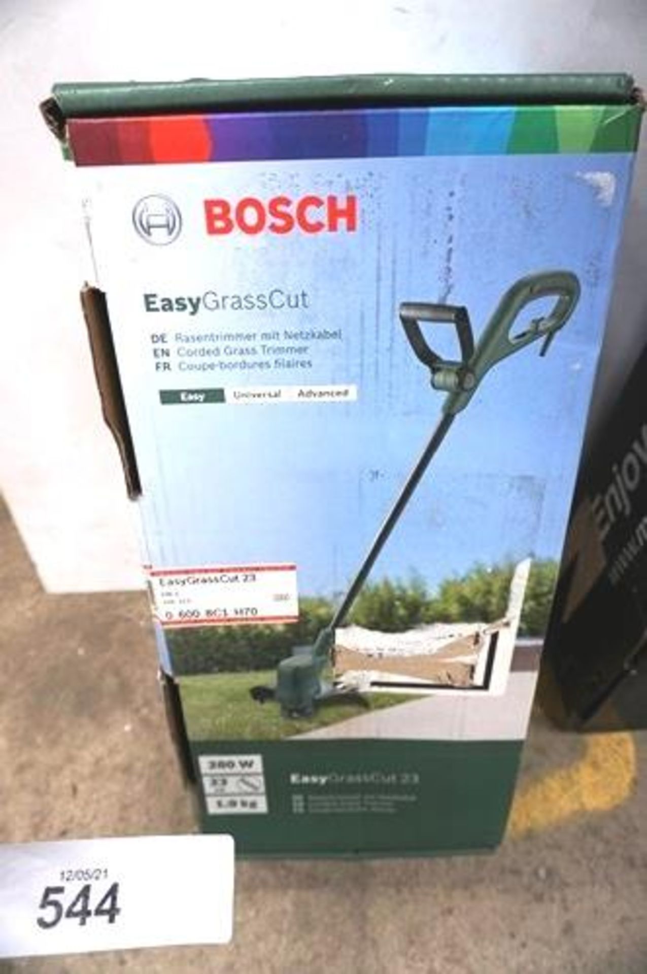 1 x Bosch Easy Grass Cut, 280W corded strimmer, model 06008C1H70, together with 1 x Mountfield MMT - Image 2 of 4