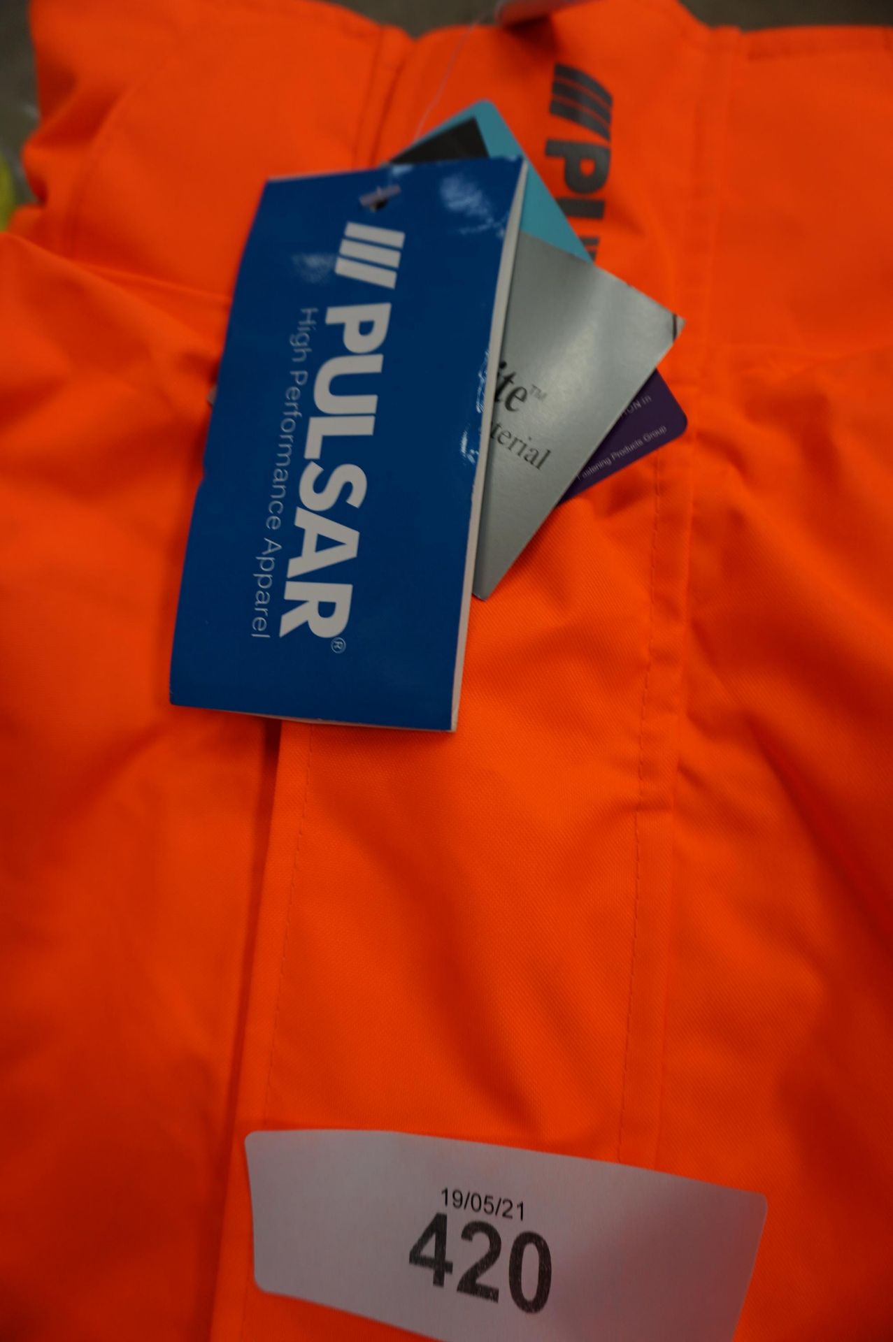 7 x assorted Hi-Visibility clothing including 2 x Tuffsafe breathable jackets,,, size M, 1 x Bally - Image 6 of 8