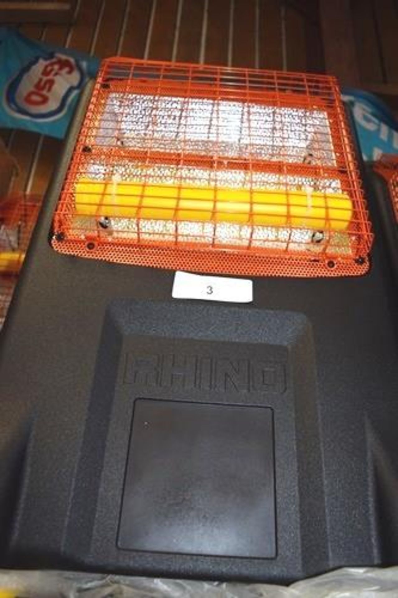 1 x Rhino warehouse heater, model TQ3, 110V - Unboxed, Grade B (ES6)