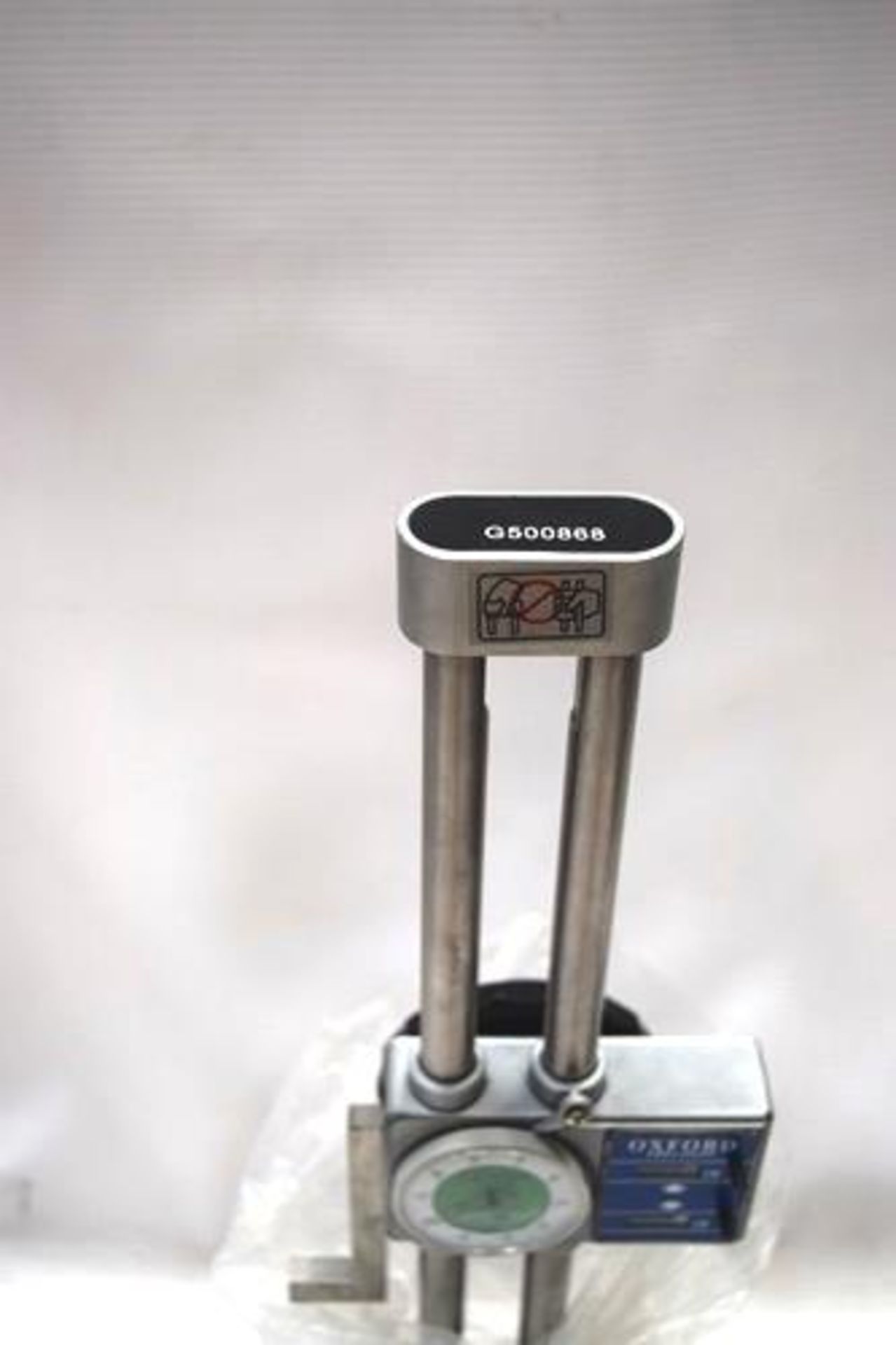1 x Oxford Precision dual counter height gauge, code G500868, overall 46cm high - New in box, - Image 2 of 2