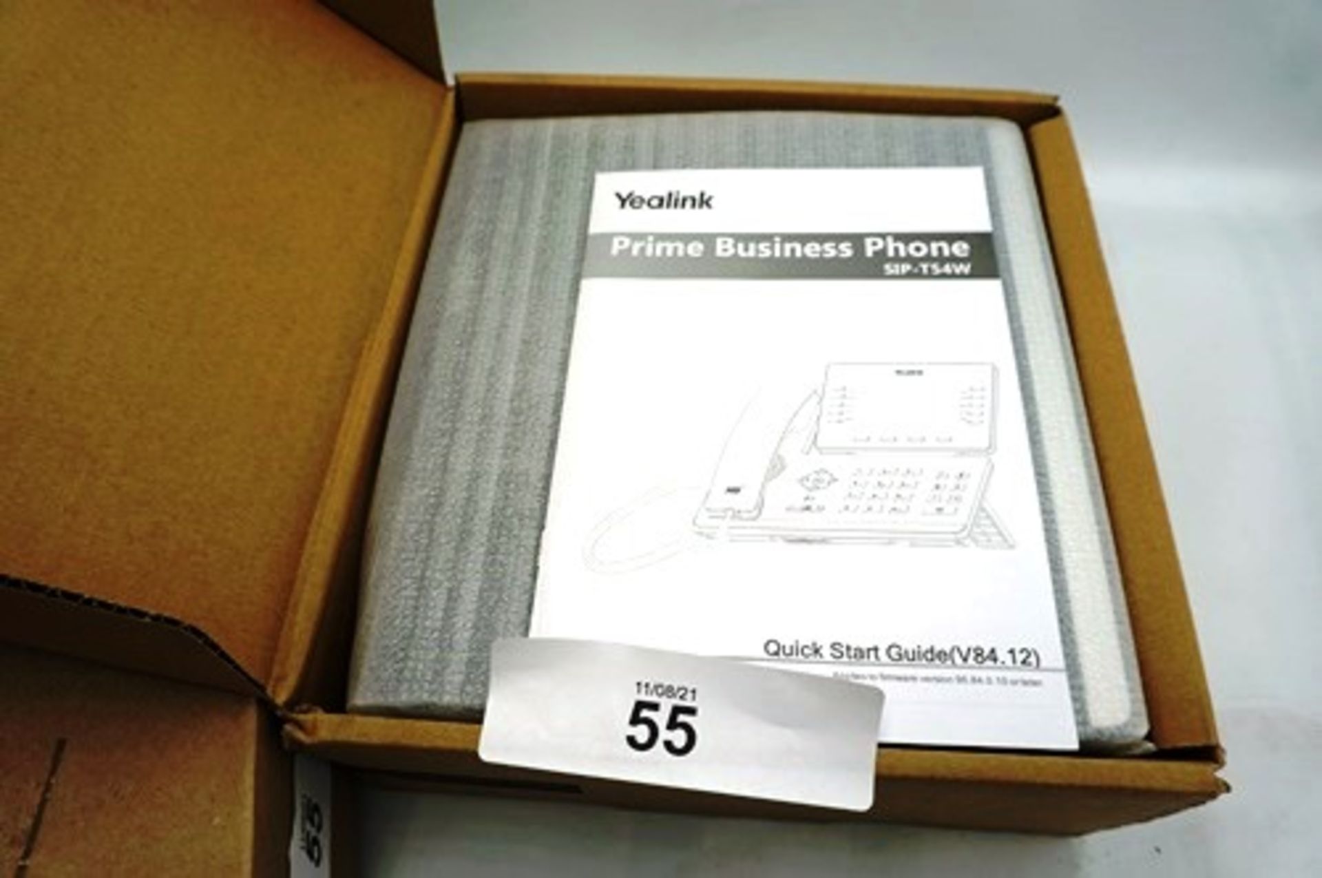 1 x Yeolink Prime Business phone, model SIP-T54W and 1 x Blackwire USB A headphones - New in box ( - Image 3 of 3